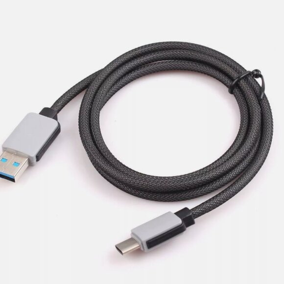 3 PCSxBraided USB-C 3.1 Type C Sync & Charger Cable For OnePlus Nexus 5X 6P - Picture 1 of 3